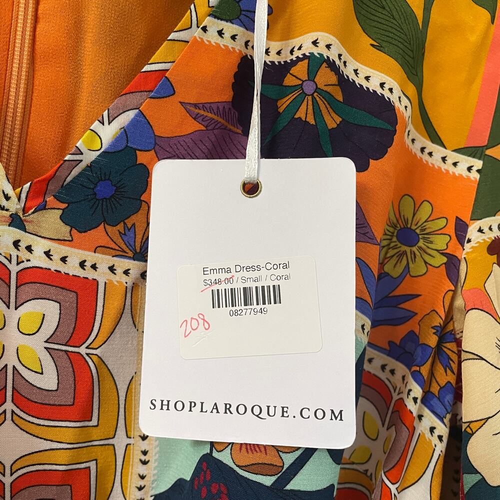 LaRoque Emma Dress Size Small Patchwork Design NWT - Picture 6 of 6